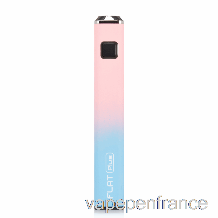 Yocan Flat Plus 900mah Batterie Bleu Rose Vape Stylo